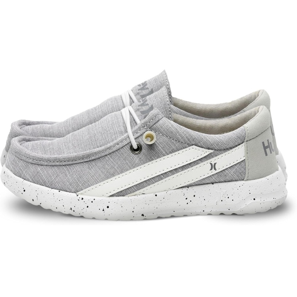 Great used condition slip on boys Hurley shoes